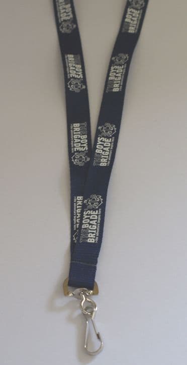 NAVY BLUE ID LANYARD
