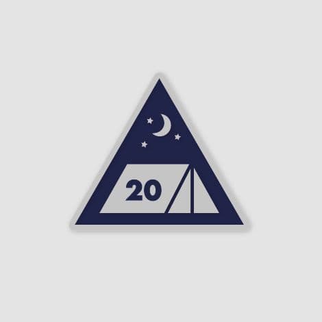 NIGHTS AWAY AWARD - 20 Nights