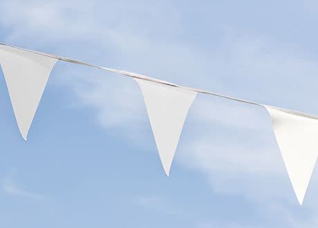 PLAIN BUNTING-5 METRE LENGTHS