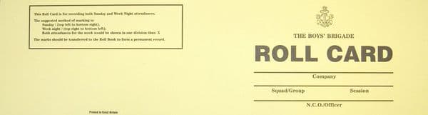 ROLL CARD