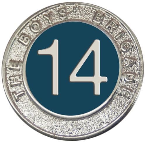 SERVICE BADGE - 14 YEARS