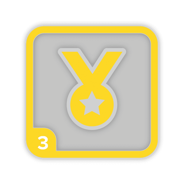 Sports Person Staged Award - Level 3