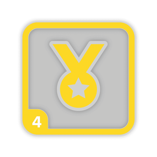 Sports Person Staged Award - Level 4