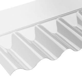 ARIEL Vistalux 3" Wall Flashing Clear PVC 695mm 37001