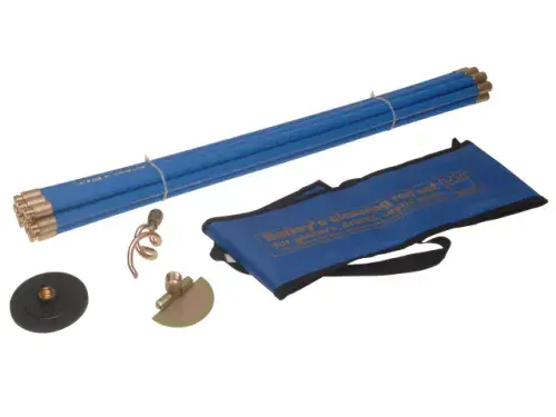 Bailey 5431 Universal Drain Rod Set (10 Rods, 3 Tools) BAI5431