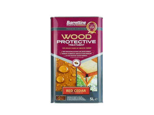 BARRETTINE 5L Red Cedar Protective Wood Treatment PTRC005