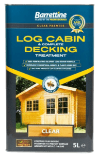 BARRETTINE Log Cabin & Decking Treatment 5L LCDT005