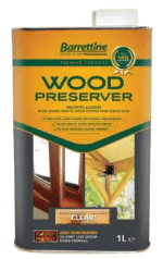 BARRETTINE Nourish & Protect Wood Preserver 1L Clear WOCL001
