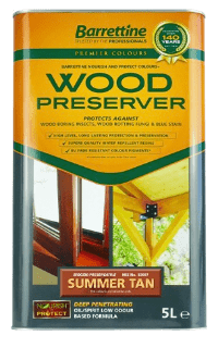 BARRETTINE Nourish & Protect Wood Preserver 5L Summer Tan WOST005