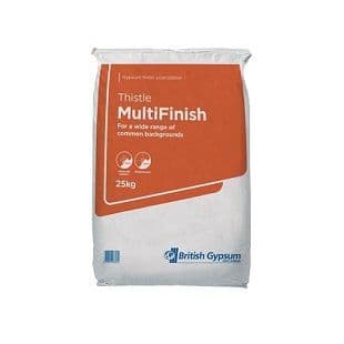 BG Thistle MultiFinish Plaster 25kg 5200006058