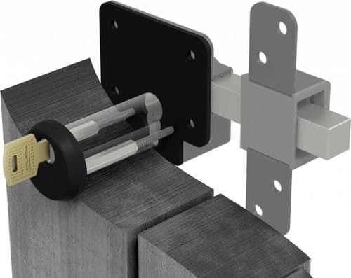 BIRKDALE Euro LTL Security Escutcheon Black P13 149003C