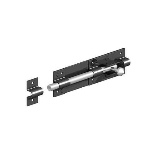 BIRKDALE GM Tower Bolt 100mm Epoxy Black P46 5101003