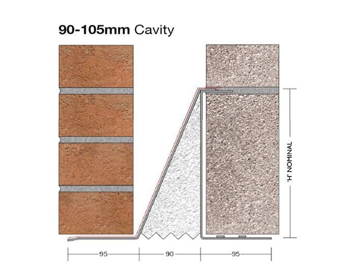 BIRTLEY HD90 1200mm Steel Heavy Duty Cavity Lintel HD90-1200