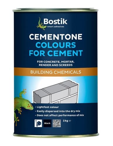 BOSTIK 1kg Cementone Powder Cement Black 30812475
