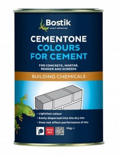 BOSTIK 1kg Cementone Powder Cement Red 30812477