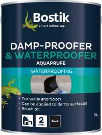BOSTIK Aquaprufe Damp Proofer (DPM) Black 5L (30812207)