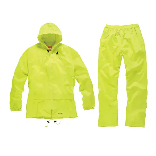 BPT Scruffs Waterproof Rain Suit Yellow X/Large T54556
