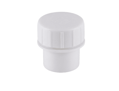 BRETT MARTIN 32mm Solvent Weld Access Plug uPVC White W1190WP