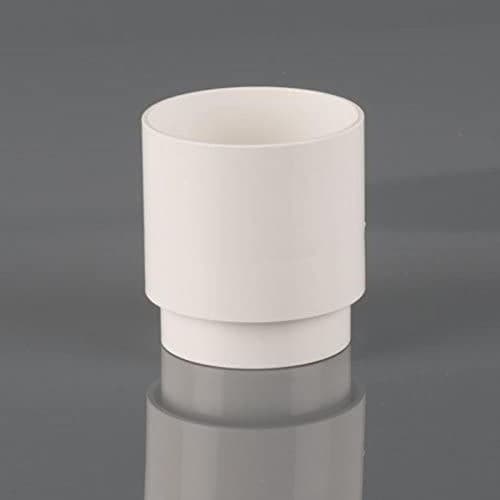 BRETT MARTIN 68mm Round Downpipe Connector White BR206W