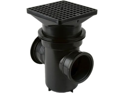 BRETT MARTIN BI Bottle Gully 90Deg Outlet Square Grid B1003