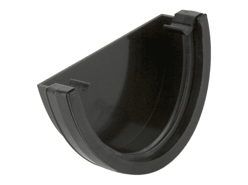 BRETT MARTIN DeepStyle 115mm Gutter External Stop End Black BR077B