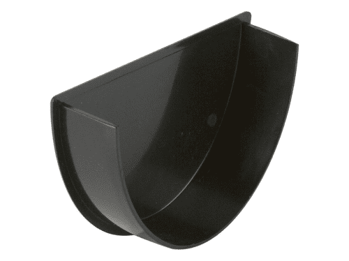 BRETT MARTIN DeepStyle 115mm Gutter Internal Stop End Black BR076B