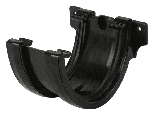 BRETT MARTIN DeepStyle 115mm Gutter Union Bracket Black BR074B