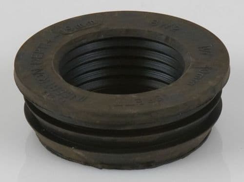 BRETT MARTIN Pushfit 110mm Soil 40mm Rubber Waste Adaptor BW2