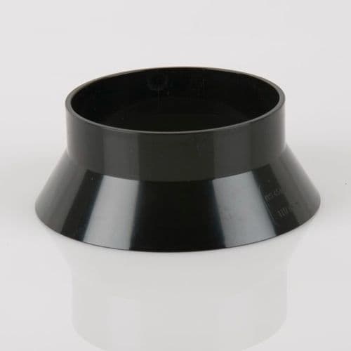 BRETT MARTIN Pushfit 110mm Soil Weathering Collar Black BS428B