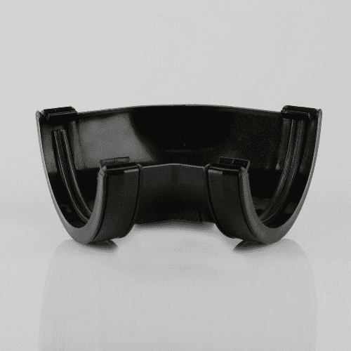 BRETT MARTIN Roundstyle 112mm Gutter Angle 135Deg Black BR049B
