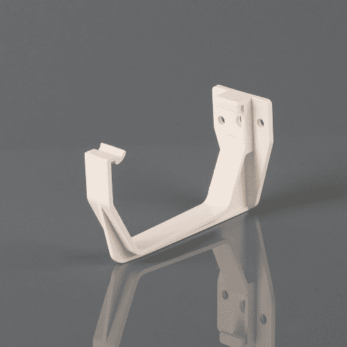 BRETT MARTIN Squarestyle 114mm Gutter Fascia Bracket White BR053W