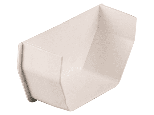 BRETT MARTIN Squarestyle 114mm Gutter Internal Stop End White BR056W