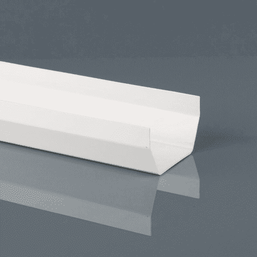BRETT MARTIN Squarestyle 114mm x 2m Gutter White BR051W