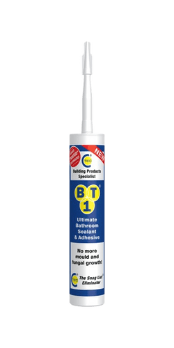 C-TEC BT1 Bathroom Sealant & Adhesive 290ml White BT1