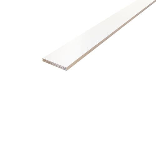 CHESHIRE Melamine Shelving Board 15x152x2440mm White MEL08