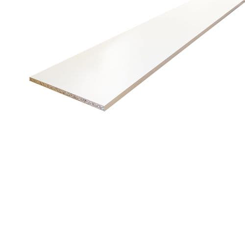 CHESHIRE Melamine Shelving Board 15x533x2440mm White MEL13
