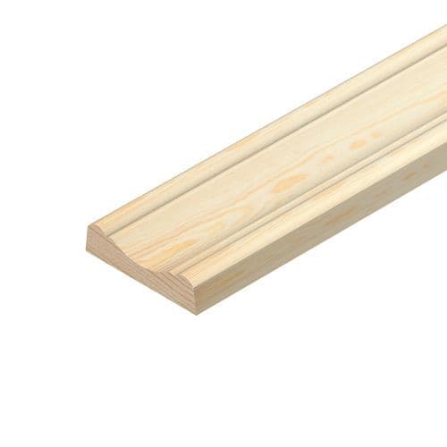 CHESHIRE Pine Cover Mould 30x8mm 2.4M (G) PEFC TM560