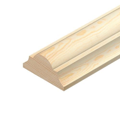 CHESHIRE Pine Dado Rail 41x20mm 2.4M (L) PEFC TM480