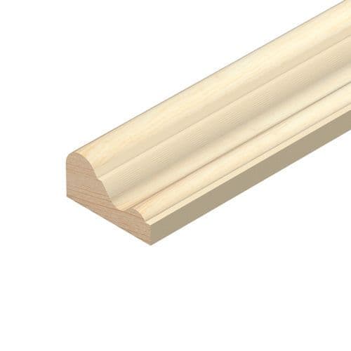 CHESHIRE Pine Panel Mould 21x8mm 2.4M (I) PEFC TM977