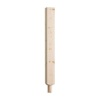 CHESHIRE Pine Patrice Spigot Newel Post 90mm PT850P