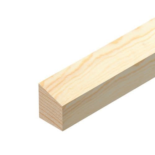 CHESHIRE Pine Wedge 12x15mm 2.4M (F) PEFC TM961