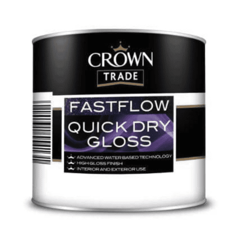 CROWN TRADE Fastflow Quick Dry Gloss White 2.5L 5090803