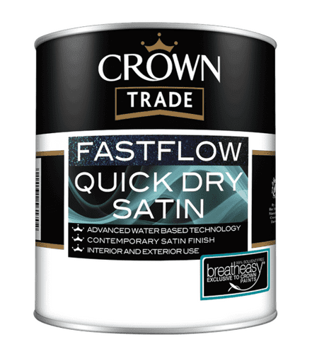 CROWN TRADE Fastflow Quick Dry Satin White 2.5L 5091986