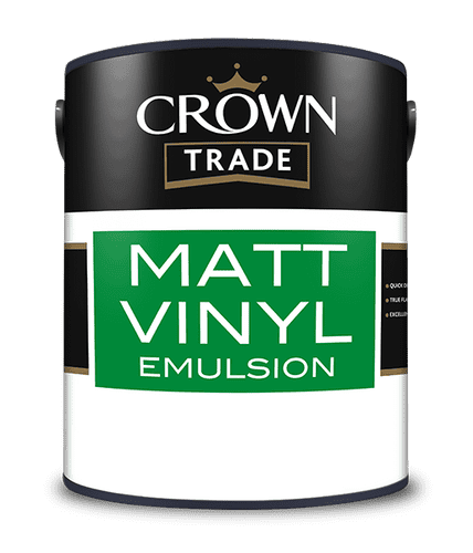 CROWN TRADE Matt Emulsion White 5L 5024058