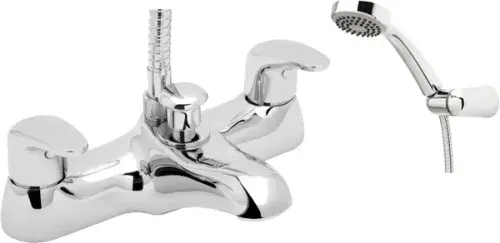 DEVA Adore Bath Shower Mixer Tap Chrome ADORE106