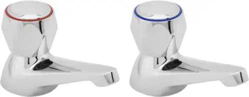 DEVA Profile Bath Pillar Taps DCM102