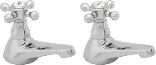 DEVA Tudor Bath Taps Chrome TUD02