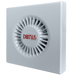 DOMUS 100mm Bathroom Extractor Fan + Timer DBF100-T