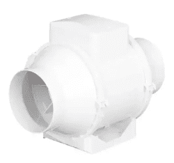 DOMUS 100mm In-Line Mixed Flow Fan + Timer VIT100TB