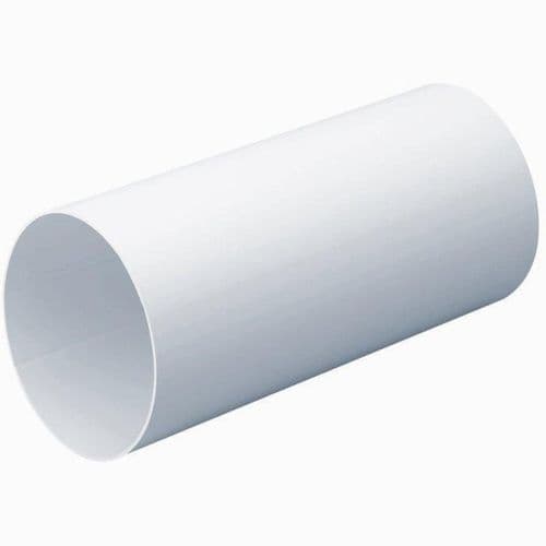 DOMUS Prepack 125mm Round Pipe 1M 51100